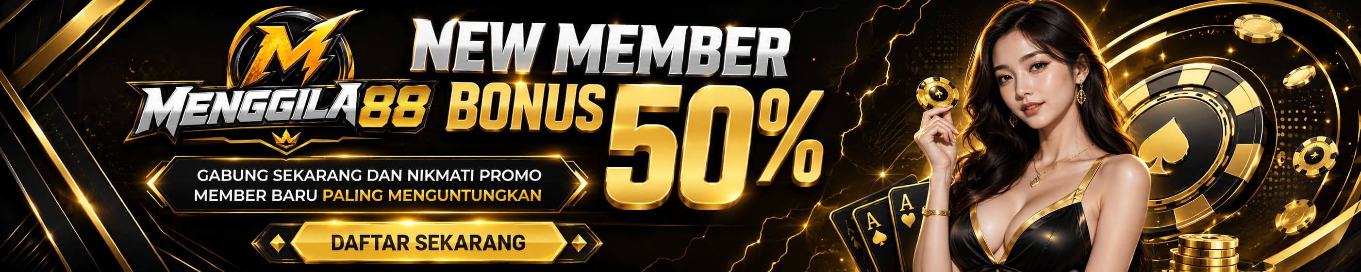 MENGGILA88 BONUS NEW MEMBER